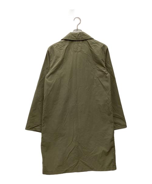 LAVENHAM（ラベンハム）LAVENHAM (ラベンハム) ナイロンステンカラーコート オリーブ サイズ:SIZE Mの古着・服飾アイテム