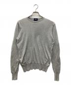 MORGANO×BEAMS Fモルガーノ×ビームスエフ）の古着「21ゲージ タートルネック ニット」｜グレー