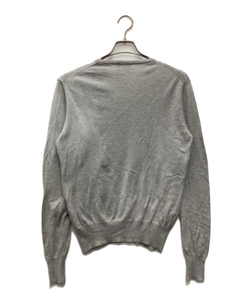 MORGANO（モルガーノ）MORGANO (モルガーノ) BEAMS F (ビームスエフ) 21ゲージ タートルネック ニット グレー サイズ:SIZE 不明の古着・服飾アイテム
