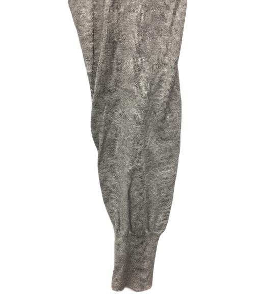MORGANO（モルガーノ）MORGANO (モルガーノ) BEAMS F (ビームスエフ) 21ゲージ タートルネック ニット グレー サイズ:SIZE 不明の古着・服飾アイテム