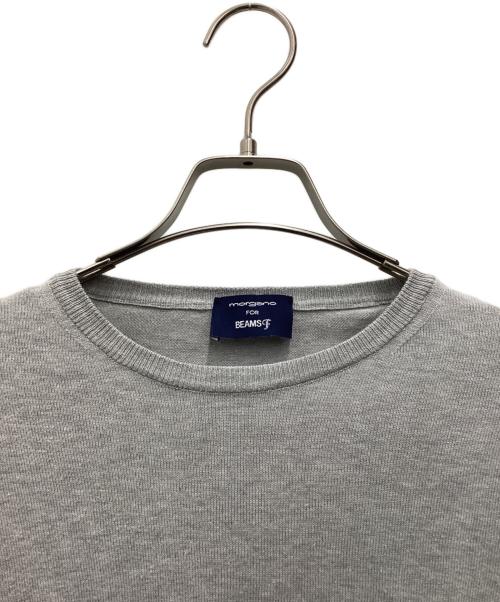 MORGANO（モルガーノ）MORGANO (モルガーノ) BEAMS F (ビームスエフ) 21ゲージ タートルネック ニット グレー サイズ:SIZE 不明の古着・服飾アイテム