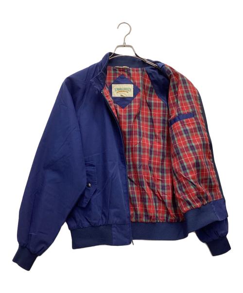 SADDLEBRED（サドルブリード）SADDLEBRED (サドルブリード) ハリントン スイングトップ 70~80s ネイビー サイズ:SIZE XLの古着・服飾アイテム