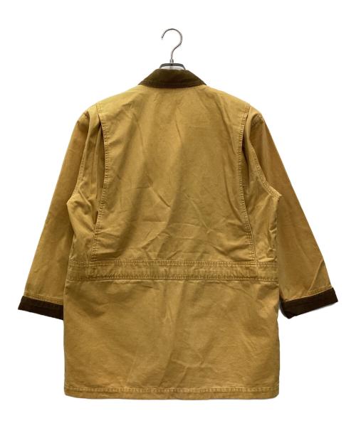 Eddie Bauer（エディーバウアー）Eddie Bauer (エディーバウアー) ハンティングジャケット　黒タグ80s～ 古着 インドネシア製 ブラック サイズ:SIZE Sの古着・服飾アイテム