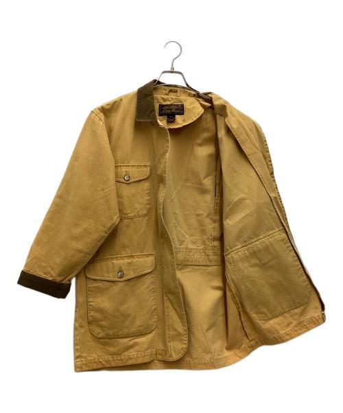 Eddie Bauer（エディーバウアー）Eddie Bauer (エディーバウアー) ハンティングジャケット　黒タグ80s～ 古着 インドネシア製 ブラック サイズ:SIZE Sの古着・服飾アイテム