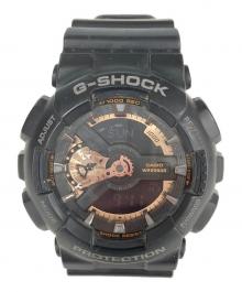 G-SHOCK（ジーショック）の古着「腕時計」｜ブラック×ゴールド