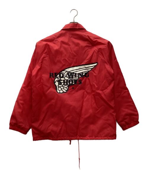 sportmaster（スポーツマスター）SPORTMASTER (スポーツマスター) ナイロンジャケット 80s 企業ロゴ レッド サイズ:SIZE Mの古着・服飾アイテム