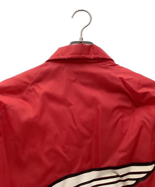 sportmaster（スポーツマスター）SPORTMASTER (スポーツマスター) ナイロンジャケット 80s 企業ロゴ レッド サイズ:SIZE Mの古着・服飾アイテム