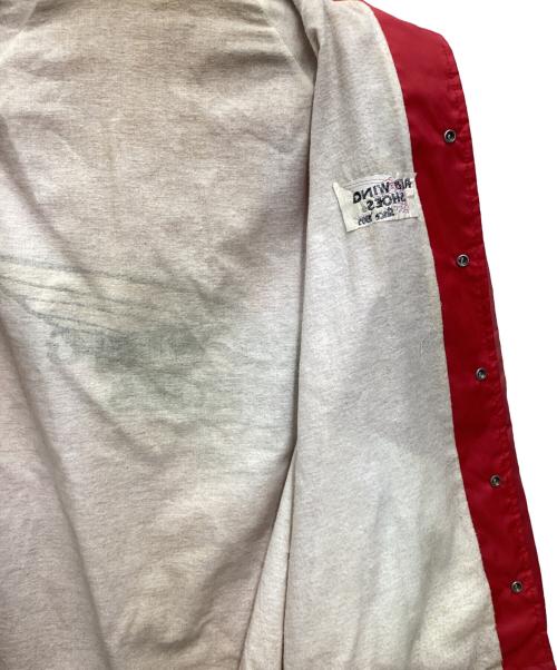 sportmaster（スポーツマスター）SPORTMASTER (スポーツマスター) ナイロンジャケット 80s 企業ロゴ レッド サイズ:SIZE Mの古着・服飾アイテム