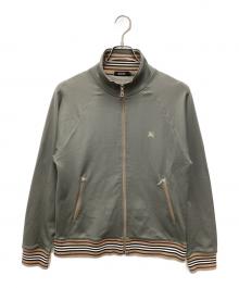 BURBERRY BLACK LABEL（バーバリーブラックレーベル）の古着「トラックジャケット」｜グレー