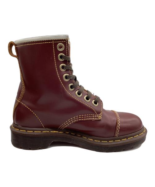 Dr.Martens（ドクターマーチン）Dr.Martens (ドクターマーチン) レースアップブーツ Cappers レッド サイズ:SIZE UK4の古着・服飾アイテム