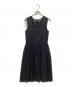 Loulou Willoughby (ルルウィルビー) ノースリーブ・キャミソールワンピース ブラック サイズ:SIZE 1：7000円