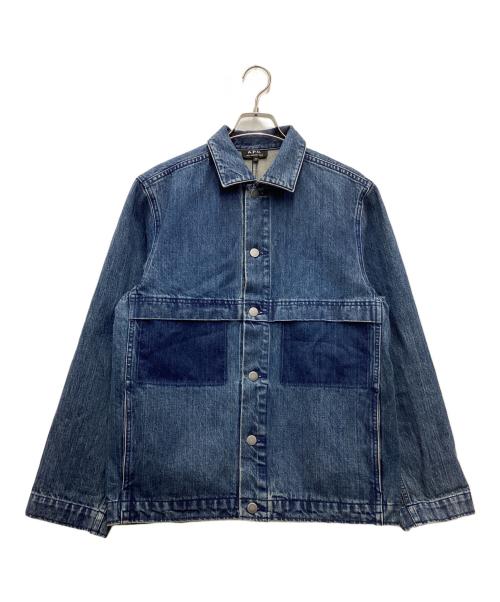 A.P.C.（アーペーセー）A.P.C. (アーペーセー) デニムジャケット ブルー サイズ:SIZE Sの古着・服飾アイテム
