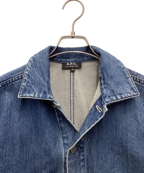 A.P.C.（アーペーセー）A.P.C. (アーペーセー) デニムジャケット ブルー サイズ:SIZE Sの古着・服飾アイテム