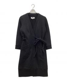 MM6 Maison Margiela（エムエムシックスメゾンマルジェラ）の古着「ガウンコート 18AW」｜ブラック