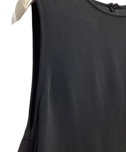 MM6 Maison Margiela（エムエムシックスメゾンマルジェラ）MM6 Maison Margiela (エムエムシックスメゾンマルジェラ) アシンメトリーブラウス ブラック サイズ:SIZE 36の古着・服飾アイテム