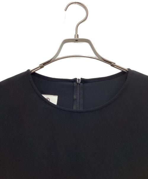 MM6 Maison Margiela（エムエムシックスメゾンマルジェラ）MM6 Maison Margiela (エムエムシックスメゾンマルジェラ) アシンメトリーブラウス ブラック サイズ:SIZE 36の古着・服飾アイテム