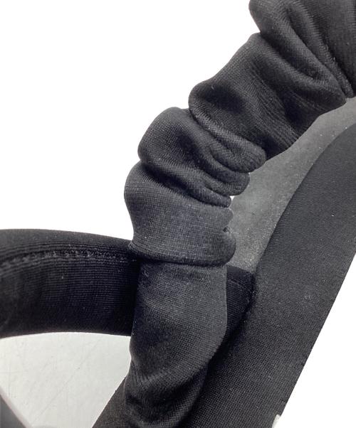 ENFOLD（エンフォルド）ENFOLD (エンフォルド) パテッドサンダル ブラック サイズ:SIZE 37　　　の古着・服飾アイテム
