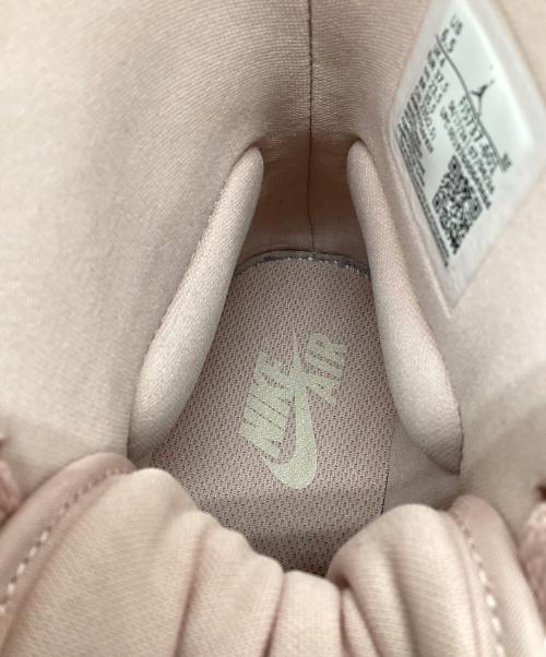 NIKE（ナイキ）NIKE (ナイキ) ハイカットスニーカー JORDAN BRAND WMNS AIR JORDAN 1 BROOKLYN PINK OXFORD/PHANTOM-PINK OXFORD ピンク サイズ:SIZE 23.5cmの古着・服飾アイテム