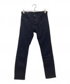 MINEDENIMマインデニム）の古着「S.Slim STR 5pocket スキニーパンツ」｜ブラック