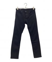 MINEDENIM（マインデニム）の古着「S.Slim STR 5pocket スキニーパンツ」｜ブラック
