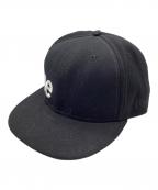 New Era×SUPREMEニューエラ×シュプリーム）の古着「キャップ」｜ブラック