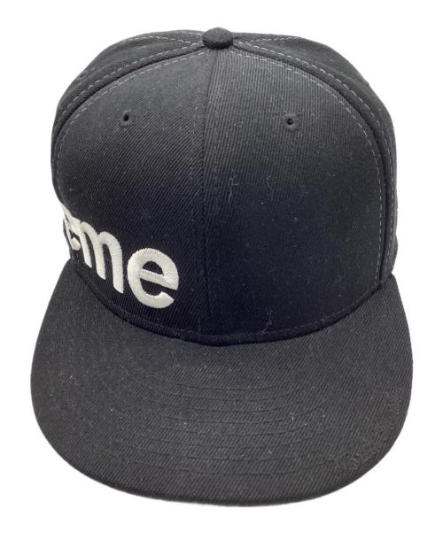 New Era（ニューエラ）New Era (ニューエラ) Supreme (シュプリーム) キャップ ブラックの古着・服飾アイテム