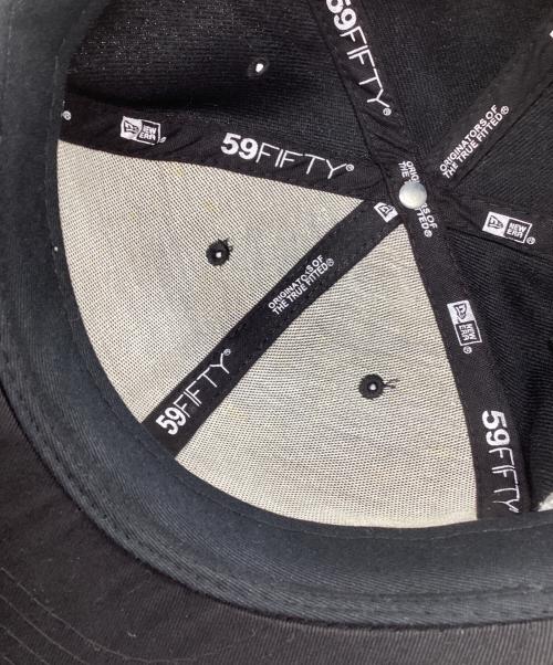 New Era（ニューエラ）New Era (ニューエラ) Supreme (シュプリーム) キャップ ブラックの古着・服飾アイテム