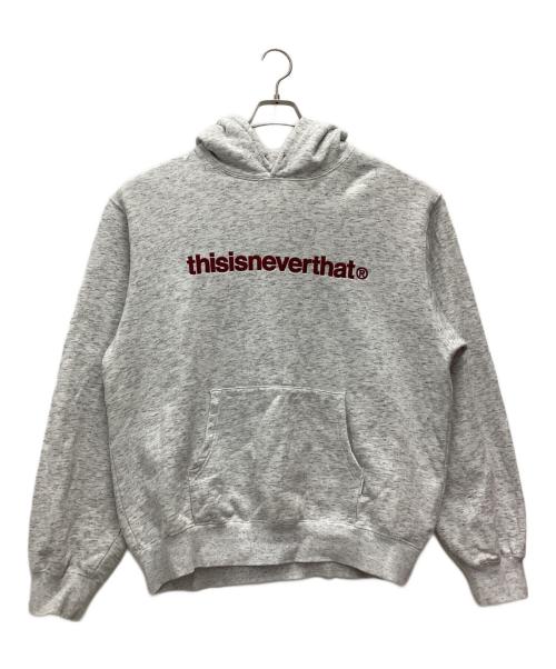 thisisneverthat（ディスイズネバーザット）thisisneverthat (ディスイズネバーザット) パーカー ライトグレー サイズ:SIZE Lの古着・服飾アイテム