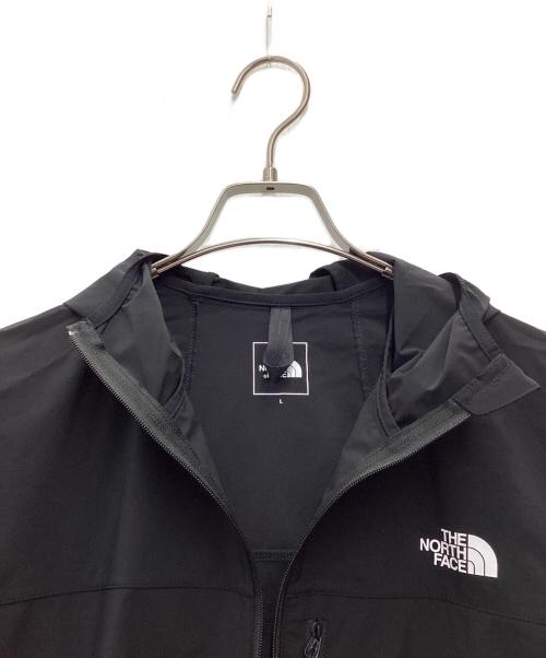 THE NORTH FACE（ザ ノース フェイス）THE NORTH FACE (ザ ノース フェイス) マウンテンソフトシェルフーディ ブラック サイズ:SIZE Lの古着・服飾アイテム