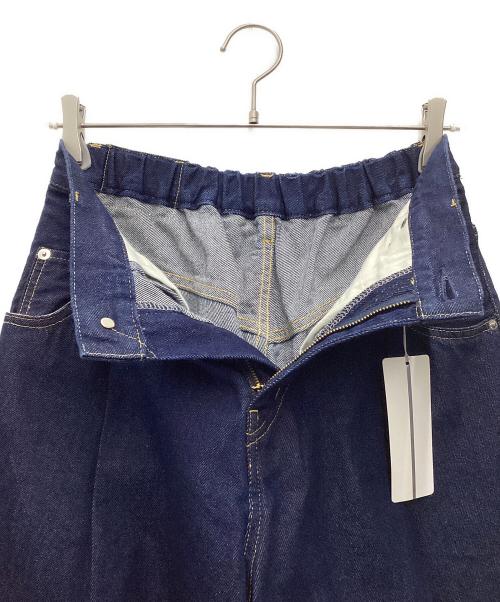 NEON SIGN（ネオンサイン）NEON SIGN (ネオンサイン) One wash Wide denim slacks ネイビー サイズ:SIZE 44の古着・服飾アイテム