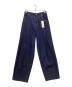 NEON SIGN（ネオンサイン）の古着「One wash Wide denim slacks」｜ネイビー