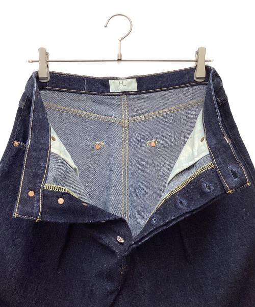 HERILL（ヘリル）HERILL (ヘリル) 4PK デニムタックパンツ ネイビー サイズ:SIZE 2の古着・服飾アイテム