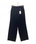 CITY（シティ）の古着「GEORGETTE WIDE PANTS」｜ブラック