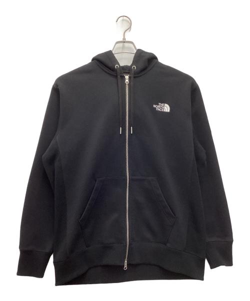 THE NORTH FACE（ザ ノース フェイス）THE NORTH FACE (ザ ノース フェイス) スウェットスクエアロゴフルジップ ブラック サイズ:SIZE Lの古着・服飾アイテム