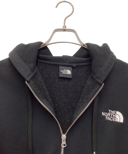 THE NORTH FACE（ザ ノース フェイス）THE NORTH FACE (ザ ノース フェイス) スウェットスクエアロゴフルジップ ブラック サイズ:SIZE Lの古着・服飾アイテム