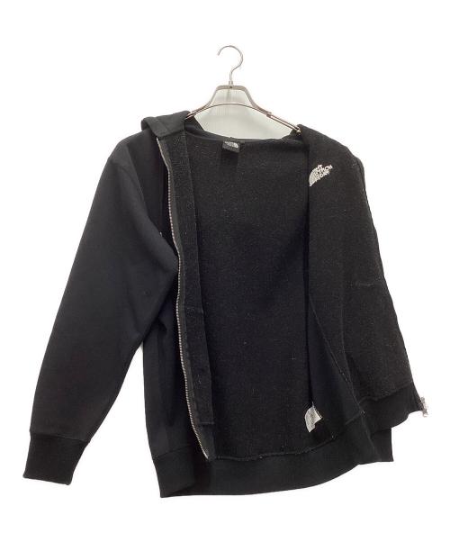 THE NORTH FACE（ザ ノース フェイス）THE NORTH FACE (ザ ノース フェイス) スウェットスクエアロゴフルジップ ブラック サイズ:SIZE Lの古着・服飾アイテム