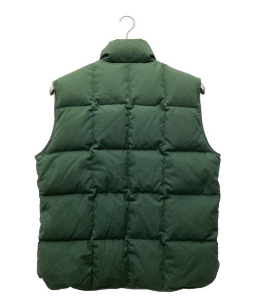 Eddie Bauer（エディーバウアー）Eddie Bauer (エディーバウアー) ダウンベスト 90s USA製 グリーン サイズ:SIZE Lの古着・服飾アイテム