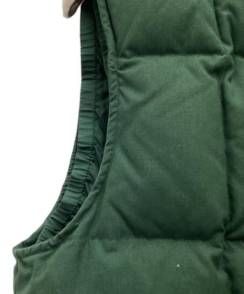 Eddie Bauer（エディーバウアー）Eddie Bauer (エディーバウアー) ダウンベスト 90s USA製 グリーン サイズ:SIZE Lの古着・服飾アイテム