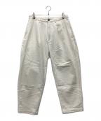 EVISENエビセン）の古着「DENIM BOHEMIAN PANTS」｜ホワイト
