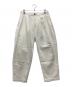 EVISEN（エビセン）の古着「DENIM BOHEMIAN PANTS」｜ホワイト