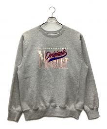 thisisneverthat（ディスイズネバーザット）の古着「クルーネックスウェット」｜グレー