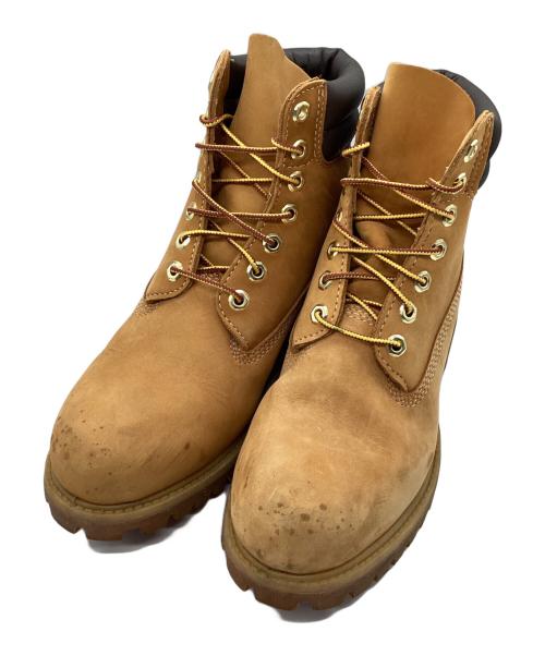Timberland（ティンバーランド）Timberland (ティンバーランド) 6INCH DOUBLE COLLAR BOOT ブラウン サイズ:SIZE 25cmの古着・服飾アイテム