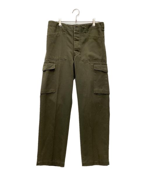 MILITARY（ミリタリー）military (ミリタリー) M-75コットンツイルファティ カーゴパンツ オリーブ サイズ:SIZE 不明の古着・服飾アイテム