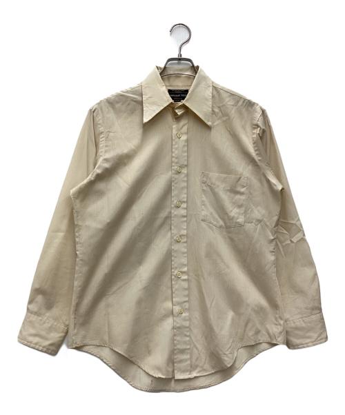 J.C.PENNY（ジェーシーペニー）J.C.PENNY (ジェーシーペニー) ドレスシャツ 70～80s ベージュ サイズ:SIZE 15号の古着・服飾アイテム