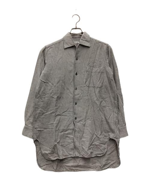 Ackermann（アッカーマン）Ackermann (アッカーマン) オープンカラーシャツ ライトグレー サイズ:SIZE 不明の古着・服飾アイテム