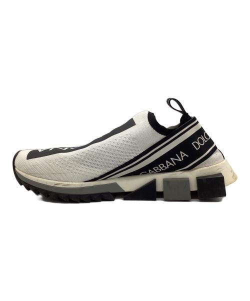 DOLCE & GABBANA（ドルチェ＆ガッバーナ）DOLCE & GABBANA (ドルチェ＆ガッバーナ) ローカットスニーカー ブラック サイズ:SIZE 25.5cmの古着・服飾アイテム