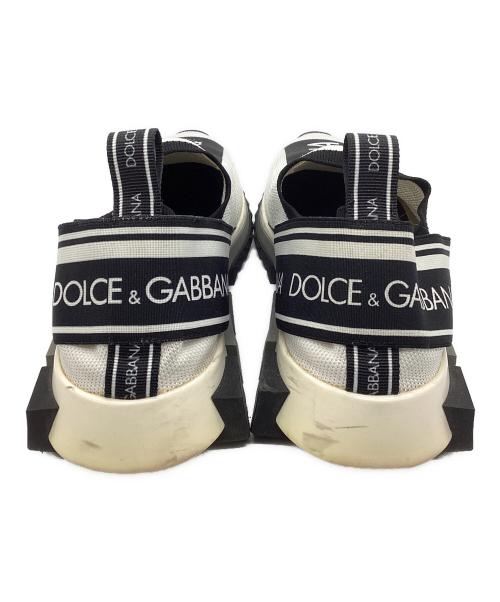 DOLCE & GABBANA（ドルチェ＆ガッバーナ）DOLCE & GABBANA (ドルチェ＆ガッバーナ) ローカットスニーカー ブラック サイズ:SIZE 25.5cmの古着・服飾アイテム