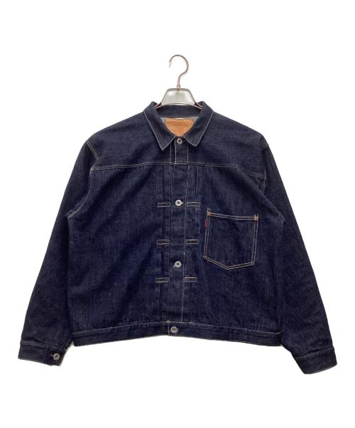 ROOM402（ROOM402）ROOM402 (ROOM402) 1stタイプ デニムジャケット ネイビー サイズ:SIZE 46の古着・服飾アイテム