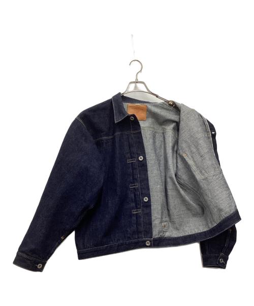 ROOM402（ROOM402）ROOM402 (ROOM402) 1stタイプ デニムジャケット ネイビー サイズ:SIZE 46の古着・服飾アイテム