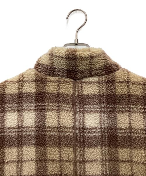 Columbia（コロンビア）Columbia (コロンビア) リバーシブルジャケット シカゴアベニューパターン ホワイト×ブラウン サイズ:SIZE XLの古着・服飾アイテム